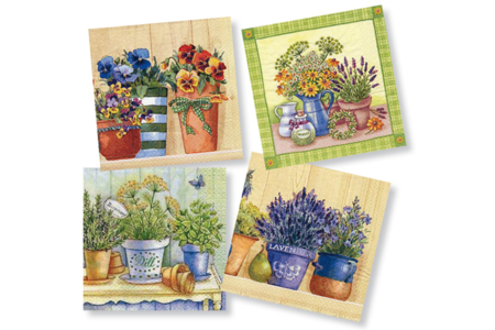 Serviettes en papier - 10doigts.fr