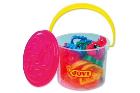 Emporte-pièces - Seau de 24 formes assorties - Emporte-pièces – 10doigts.fr