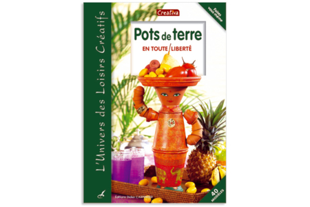 Livre : Pots de terre en toute liberté - 10doigts.fr