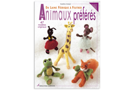 Livre : Petits animaux en laine féérique - 10doigts.fr
