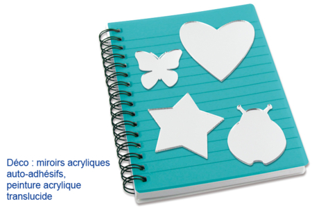 Set de 5 carnets à décorer - 10doigts.fr