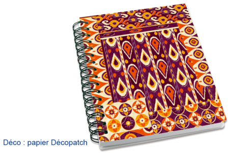Set de 5 carnets à décorer - 10doigts.fr