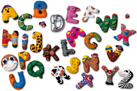 Moule Lettres - 10doigts.fr