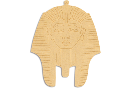 Pharaon en bois médium (MDF) - 10doigts.fr