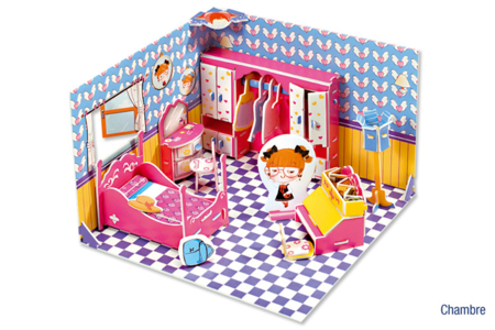Kits Créa 3D La maison - 10doigts.fr