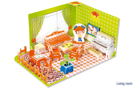 Kits Créa 3D La maison - 10doigts.fr