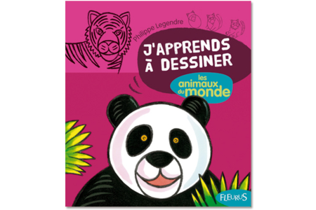Livre : J'apprends à dessiner les animaux du monde - 10doigts.fr