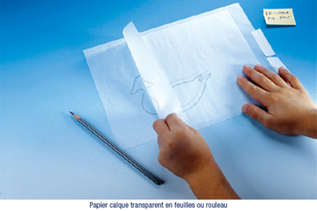 Feuilles papier calque A4 - Blanc translucide - Papier calque – 10doigts.fr
