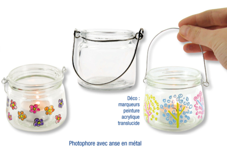 Lanterne en verre - Lot de 4 - Supports en Verre – 10doigts.fr