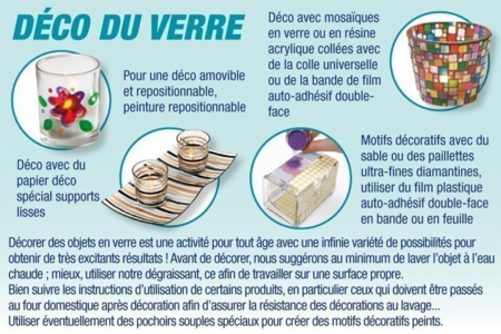 Conseils Déco du verre (suite) - 10doigts.fr