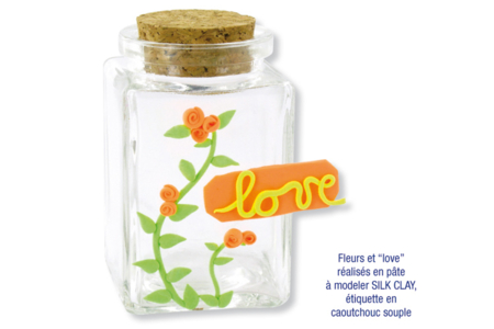 Petits bocaux à épices 7 cm - 4 pièces - Supports en Verre – 10doigts.fr