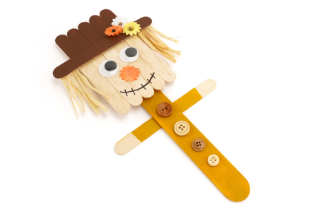 activité enfants automne épouvantail - Activités manuelles Automne – 10doigts.fr