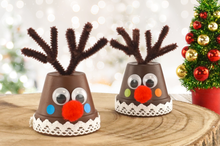 Pompons couleurs de Noël - 140 pièces - Pompons – 10doigts.fr