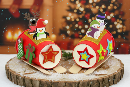 Maxi bâtonnets en bois naturel - 100 pièces - Accessoires en bois – 10doigts.fr