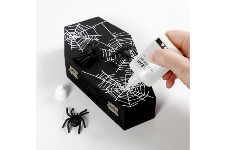 Araignées noires - 10 pièces - Accessoires d'Halloween – 10doigts.fr