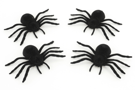 araignées réalistes - Accessoires créatifs Halloween – 10doigts.fr