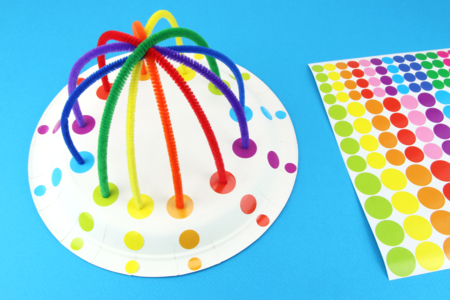 Assiette arc-en-ciel pour apprendre les couleurs - Apprendre les couleurs – 10doigts.fr