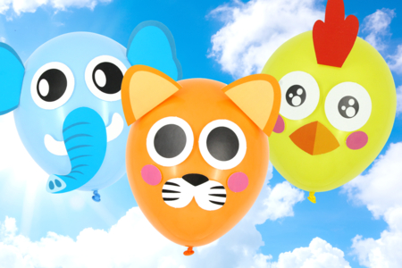 ballons animaux DIY enfants - Activités manuelles Carnaval, Mardi gras – 10doigts.fr