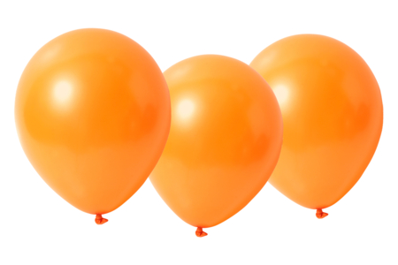 ballons orange halloween - Ballons d'halloween – 10doigts.fr