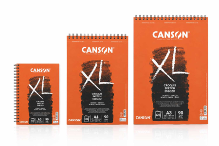 Bloc spirale Canson XL Croquis (A5, A4 ou A3) - Papiers dessin – 10doigts.fr