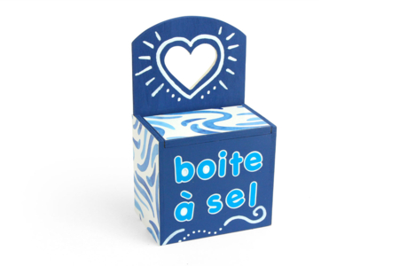 Boite en bois découpe coeur - Boîtes à décorer – 10doigts.fr