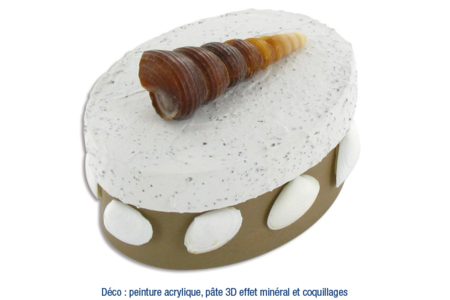 Boîte ovale en bois - Boîtes et coffrets – 10doigts.fr