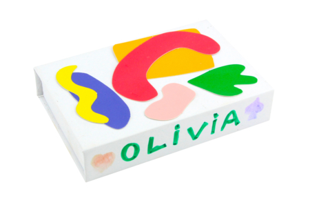 Boite à jeu de carte en carton blanc - Boîtes à décorer – 10doigts.fr