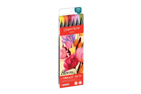 boite fibralo bloom - Feutres pinceaux : précision et souplesse pour dessiner – 10doigts.fr