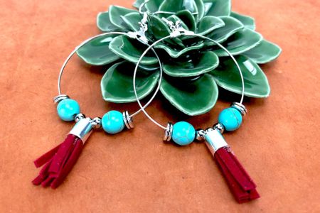 Perles Turquoise - 48 perles - Pierres Naturelles – 10doigts.fr