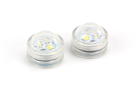 Bougies LED puissantes - Set de 2 - Cires, gel  et bougies – 10doigts.fr