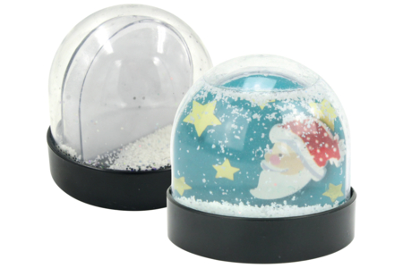 Globe boule à neige à décorer - Boule à neige, Cloche – 10doigts.fr