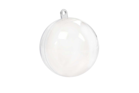 Boules en plastique transparent - 10 pièces - Boules en plastique de Noël – 10doigts.fr