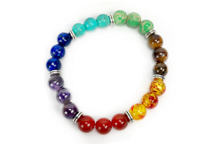 Perles Agate rouge - 48 perles - Perles Lithothérapie – 10doigts.fr