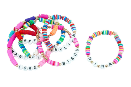 Kit 25 bracelets messages à fabriquer - Bijoux de plage – 10doigts.fr