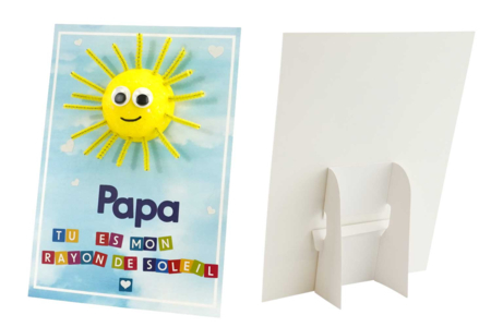 Kit tableaux soleil 3D - 6 pièces - Kits fête des parents – 10doigts.fr