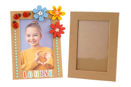 cadre carton kraft à décorer - Cadres en carton – 10doigts.fr