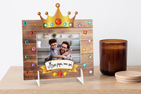 cadre fête des pères idée cadeau enfants - Kits fête des parents – 10doigts.fr