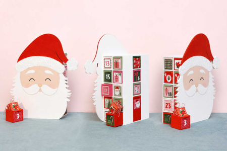 Calendrier de l'avent Père Noël artemio - Calendriers de l'Avent – 10doigts.fr