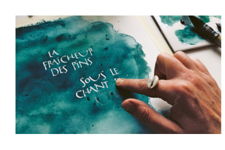 Livre : Calligraphie et lettering faciles - Livres peinture et dessin – 10doigts.fr