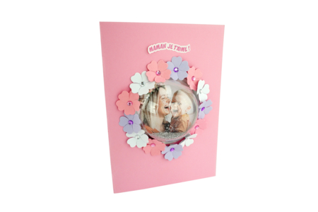 carte fete des mères bulle - Plastique Transparent – 10doigts.fr