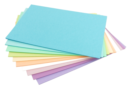 Cartes légères Format A4 (couleurs pastel) - 100 feuilles - Papiers Format A4 – 10doigts.fr