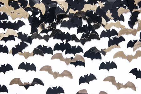 Mini chauves-souris à coller - 400 pièces - Accessoires d'Halloween – 10doigts.fr