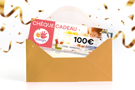 Chèques cadeaux 10 DOIGTS - Montant au choix - Chèques Cadeaux – 10doigts.fr