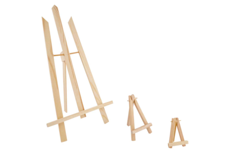 Chevalet de table en bois - 38 x 21 cm - Chevalets et accroches – 10doigts.fr