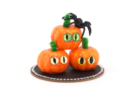 Mini citrouilles d'Halloween - Tutos Halloween – 10doigts.fr