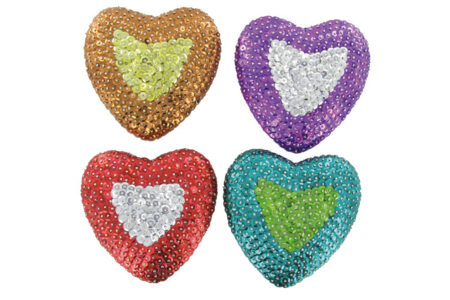 Sequins couleurs assorties à facettes - 20000 pièces - Paillettes à piquer – 10doigts.fr