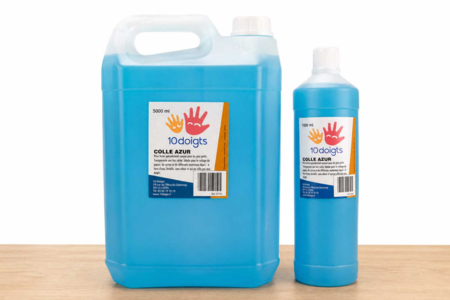 colle bleue - Colles scolaires – 10doigts.fr