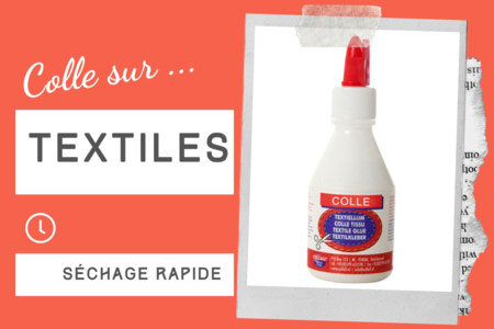 Colle pour textile - 100 ml - Colles spécifiques – 10doigts.fr