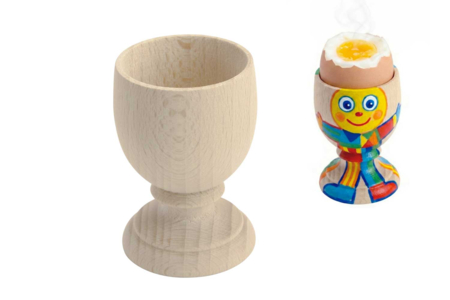 coquetier en bois enfant - Objets bois pour la cuisine – 10doigts.fr