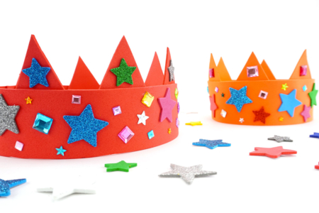 couronne fete des rois enfant diy facile - Activités manuelles Épiphanie – 10doigts.fr